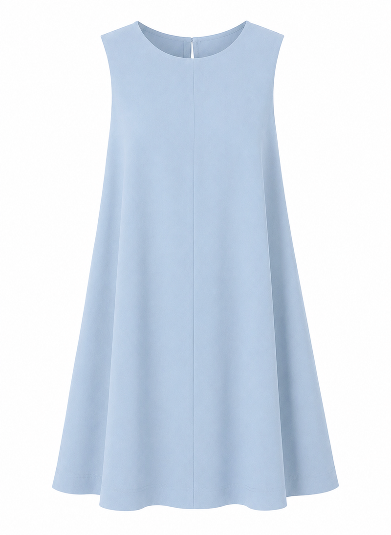 Vestido Corto Espalda Descubierta