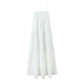 Embroidered Backless Summer Dress