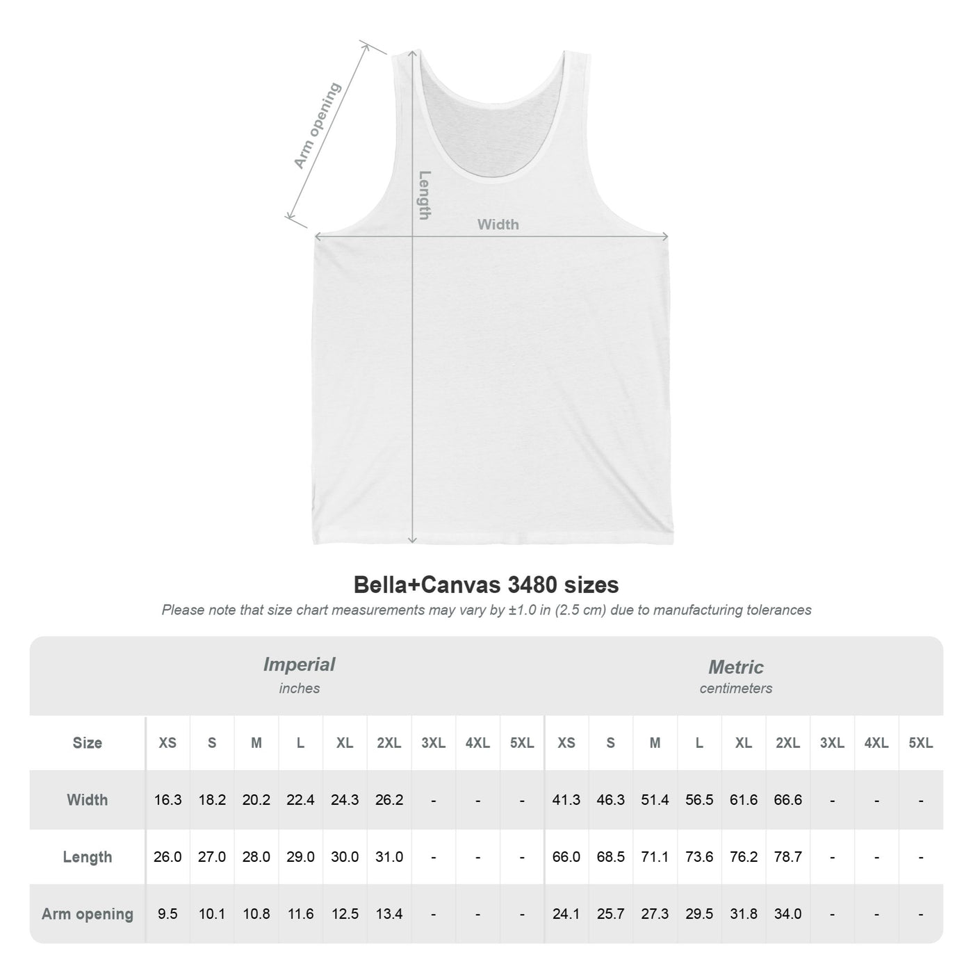 Camiseta tirantes Est.2026