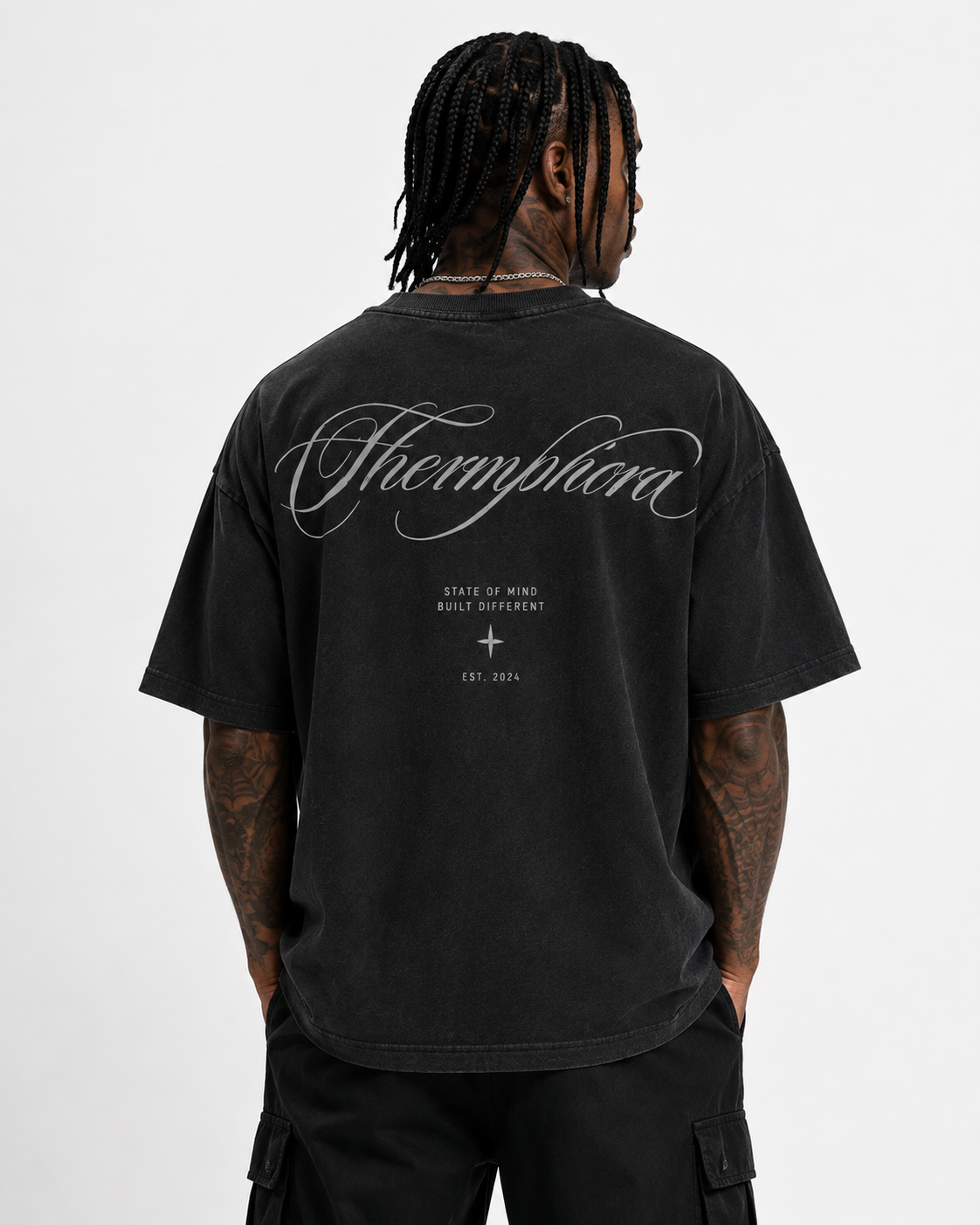 THERMPHORA Signature Oversized Tee – White