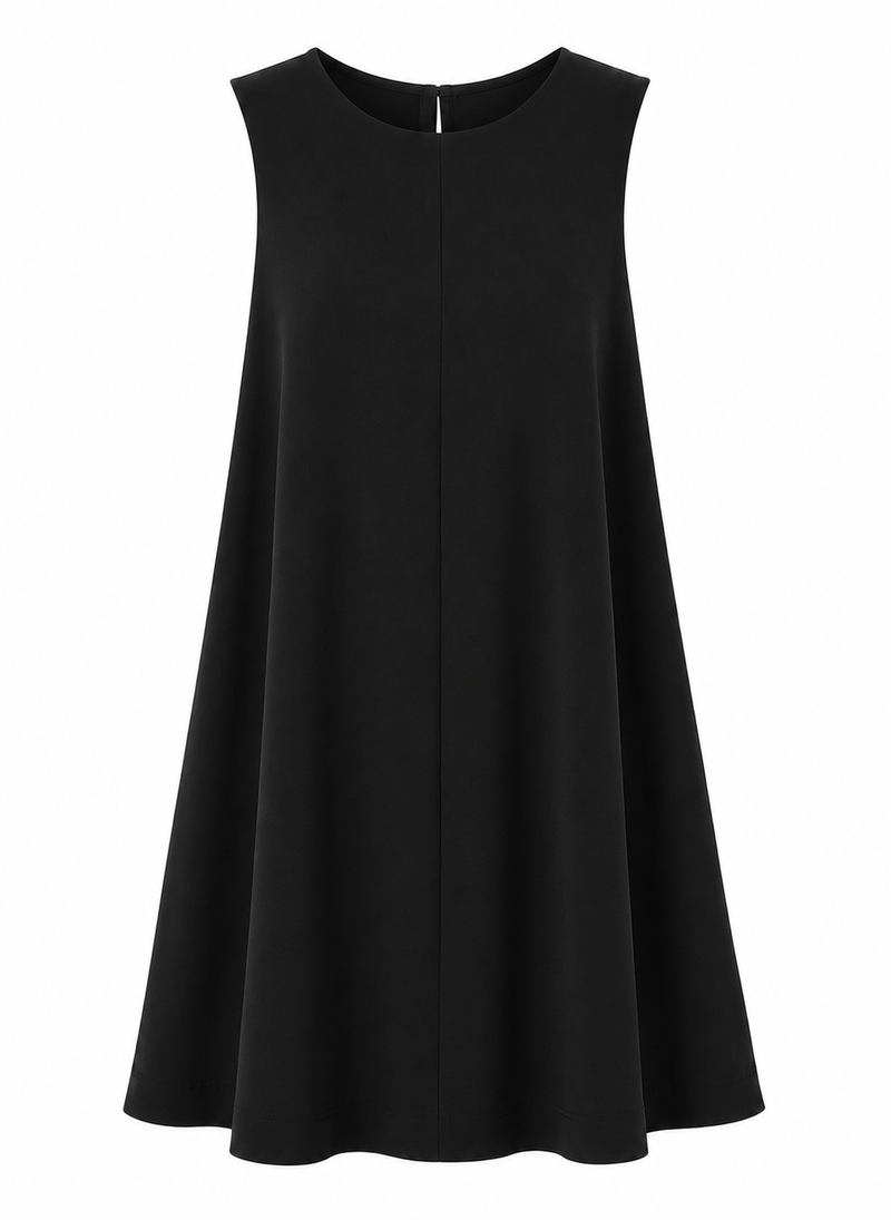 Vestido Corto Espalda Descubierta