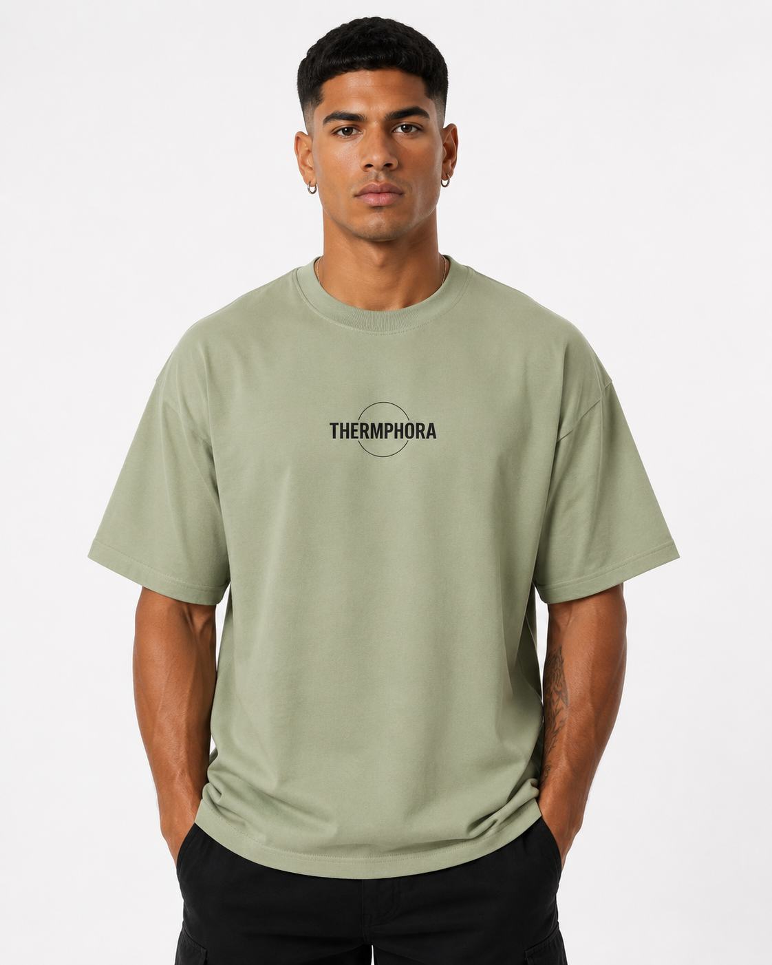 THERMPHORA Oversized Tee – Object 03