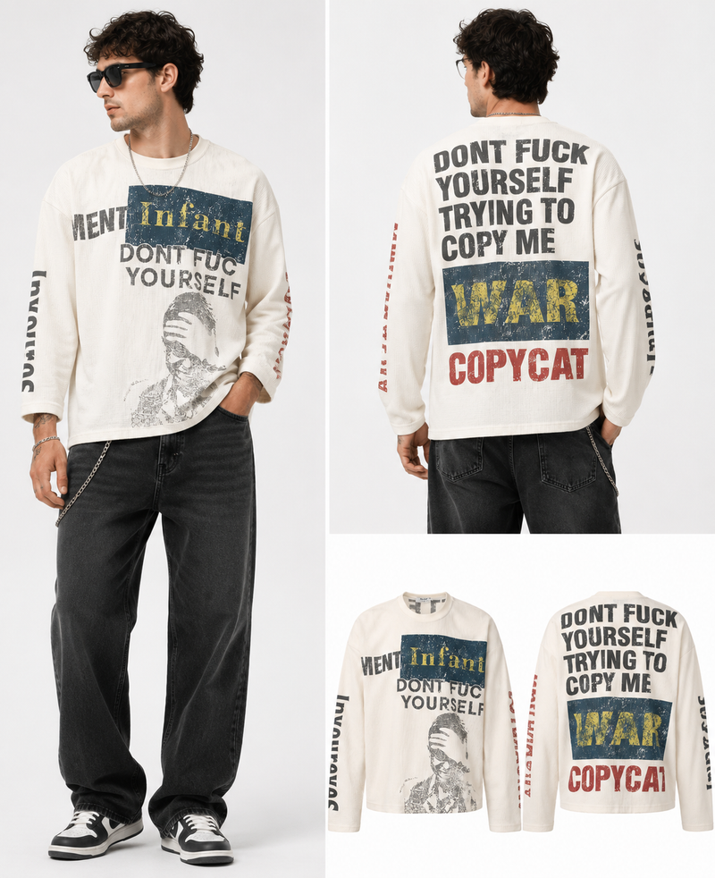 Camiseta Oversize Graphic Streetwear