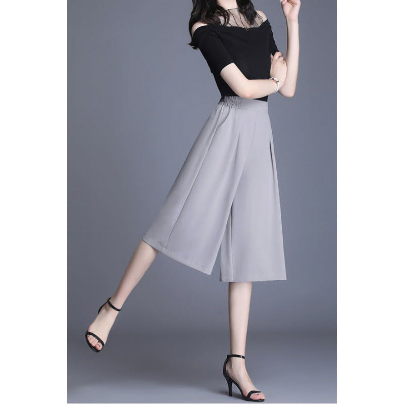 Thin Wide-Leg Pants for Women