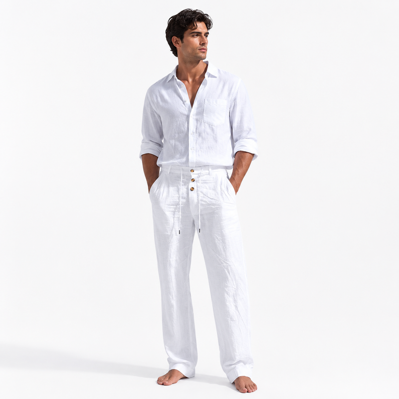 Pantalon De Lino