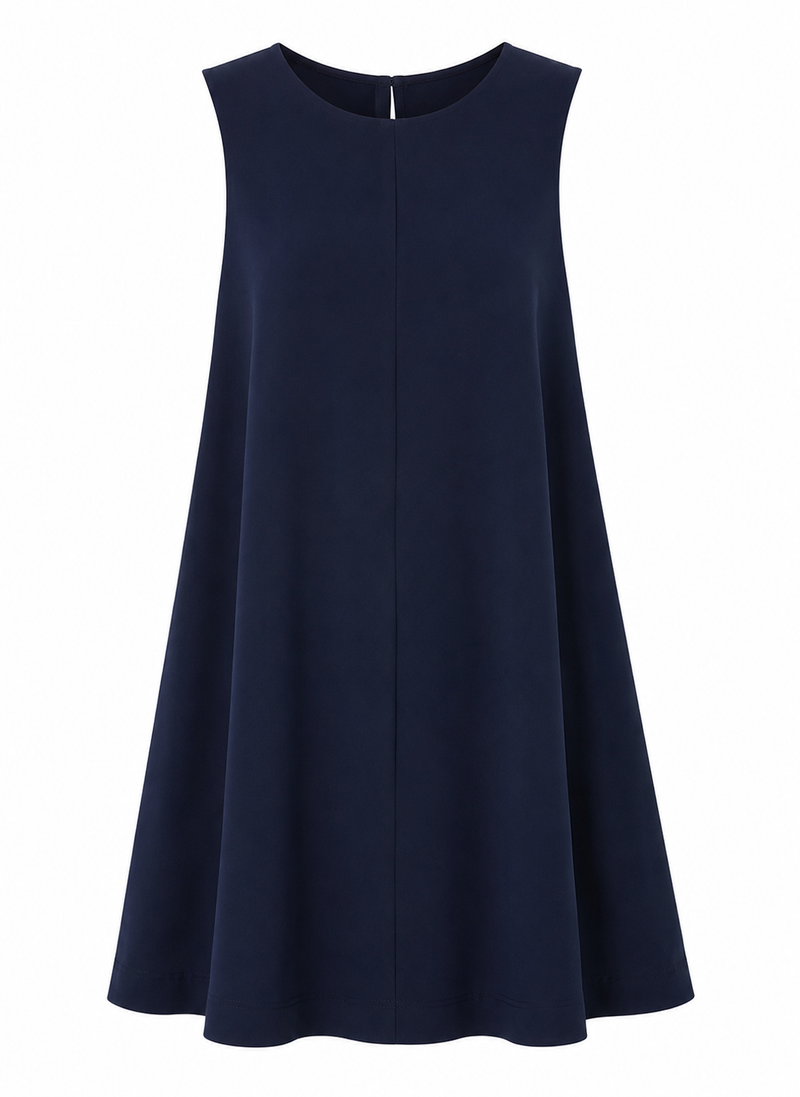 Vestido Corto Espalda Descubierta