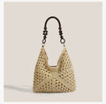 Straw Woven Single Shoulder Tote Bag