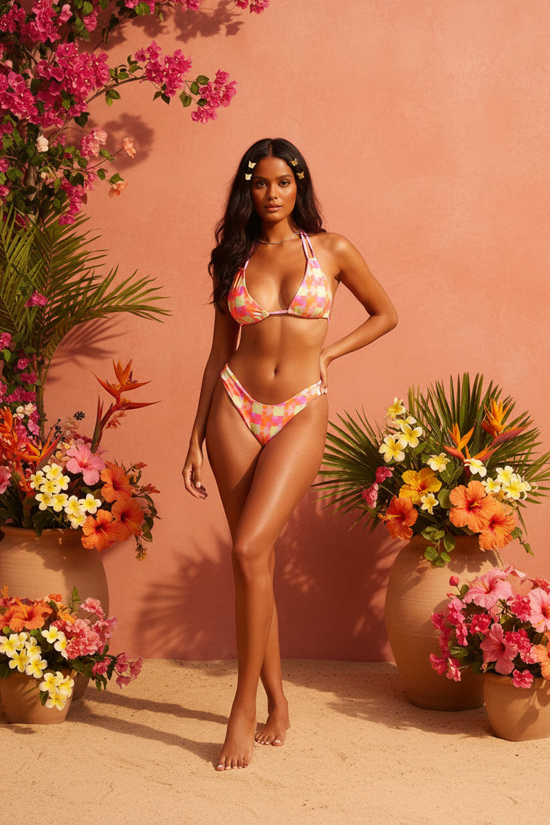Bikinis Multicolor Halter