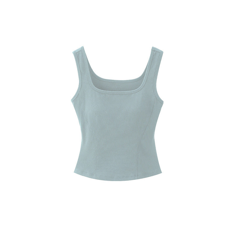Women with wide-shouldered halter tops