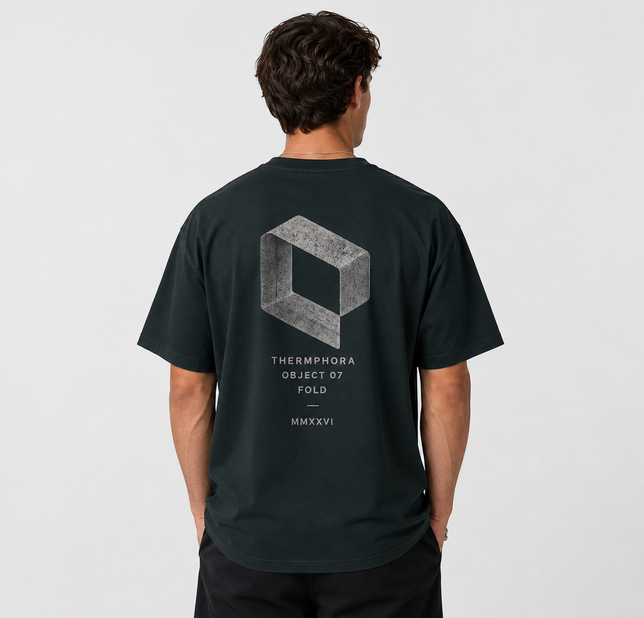 Camiseta Oversized — Object 07 Fold